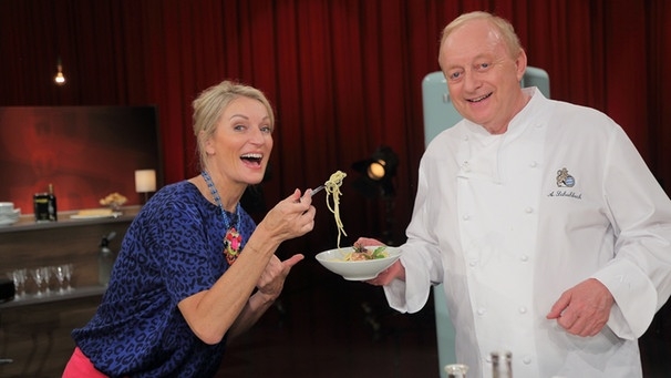 Alfons Schuhbeck und Monika Gruber