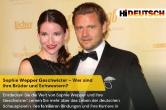 Sophie Wepper Geschwister